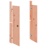Vidaxx portes de placard pour cuisine extérieure 50x9x82 cm bois de Douglas massif
