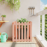 Vidaxx jardinière avec clôture design 70x70x70 cm bois de Douglas massif