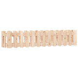 Planteur Vidaxl élevé avec conception de clôture 150x30x30 cm en bois de pin