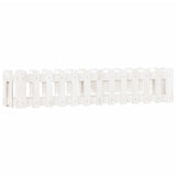 Vidaxx jardinière clôture surélevée design 150x30x30 cm bois de pin blanc