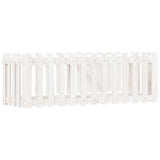 Vidaxl Planter Insense HEK Design 150x50x50 cm Pine Wood White
