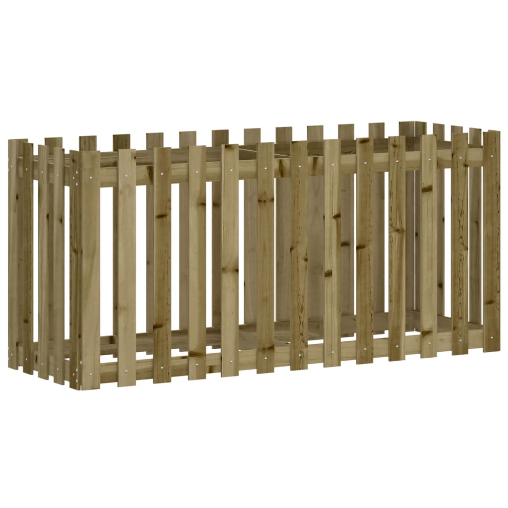 Vidaxl Planter agebaute Hok designen 150x50X70 cm imprägnéiert Holz