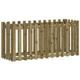 Vidaxl Planter agebaute Hok designen 150x50X70 cm imprägnéiert Holz