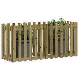 Vidaxl planter inséré HEK Design 150x50x70 cm Bois imprégné