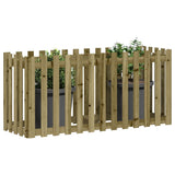 Vidaxl Planter agebaute Hok designen 150x50X70 cm imprägnéiert Holz