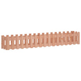 Vidaxxl jardinière surélevée design clôture 200x30x30 cm bois de Douglas massif
