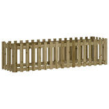 Vidaxl Planter Augmentation de la conception HEK 200x50x50 cm Bois imprégné