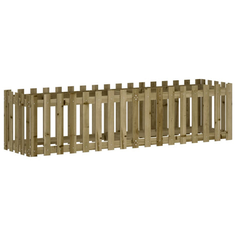 Vidaxl Planter Augmentation de la conception HEK 200x50x50 cm Bois imprégné