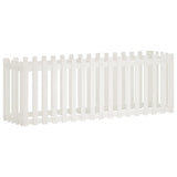 Vidaxl planteur insensible HEK Design 200x50x70 cm pin avec blanc