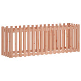 VidaXL jardinière surélevée design clôture 200x50x70 cm bois de Douglas massif