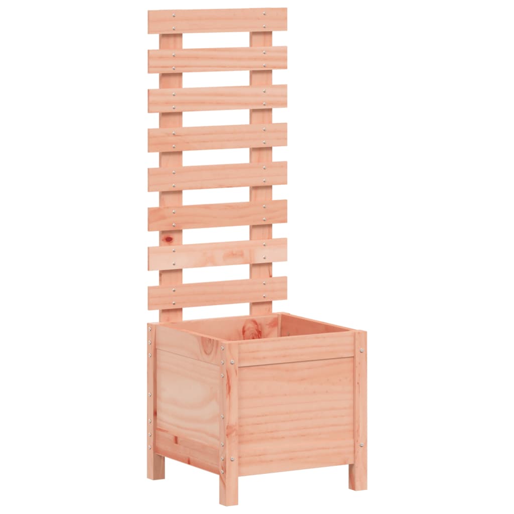 Vidaxx jardinière avec support 39x39,5x114 cm bois de Douglas massif
