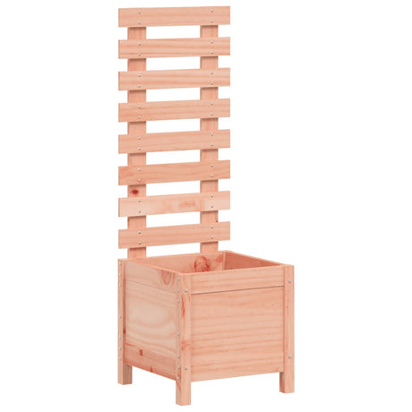 Vidaxx jardinière avec support 39x39,5x114 cm bois de Douglas massif