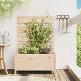 Planteur vidaxl avec rack 79x39.5x114 cm