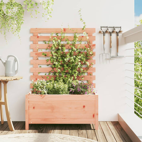 Vidaxx jardinière avec support 79x39,5x114 cm bois de Douglas massif
