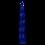VidaXL éclairage de sapin de Noël 320 LED bleues 375 cm