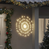 Vidaxl Weihnachtsbeleuchtungsfeuerwerk 140 warm -weiße LEDs 17 cm