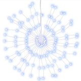 Vidaxl Christmas Lighting Fireworks 4 St 140 Cold White LEDS 17 cm