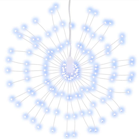 Vidaxl Christmas Lighting Fireworks 4 St 140 Cold White LEDS 17 cm