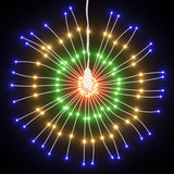 Vidaxl Weihnachtsbeleuchtungsfeuerwerk 140 mehrschwerte LEDs 17 cm