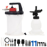 Vidaxxl purgeur de frein 3 l blanc et noir