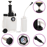 Vidaxxl purgeur de frein 3 l blanc et noir