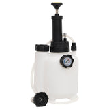 Vidaxxl purgeur de frein 3 l blanc et noir
