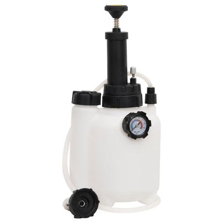 Vidaxxl purgeur de frein 3 l blanc et noir