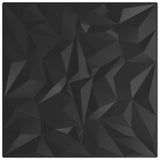 Vidaxl 24 St Panneaux muraux Amethiste 6 m² 50x50 cm xps noir