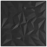 Vidaxx 48 pcs panneaux muraux améthyste 12 m² 50x50 cm xps noir