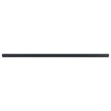 Vidaxl fence posts 10 pcs 220 cm steel gray