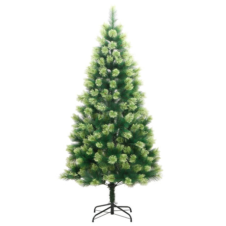 Vidaxl Kunstkerstboom avec des charnières et standard 210 cm