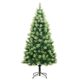 Vidaxl kunstkerstboom avec charnières et 240 cm standard