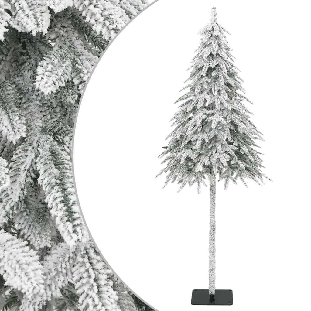 VidaXL Sapin de Noël artificiel avec neige 210 cm