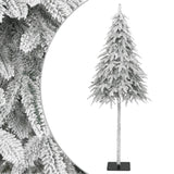 VidaXL Sapin de Noël artificiel avec neige 210 cm