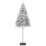 VidaXL Sapin de Noël artificiel avec neige 210 cm