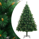 Sapin de Noël artificiel Vidaxx avec charnières et support 120 cm