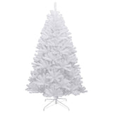 Vidaxl kunstkerstboom avec des charnières et neige 150 cm