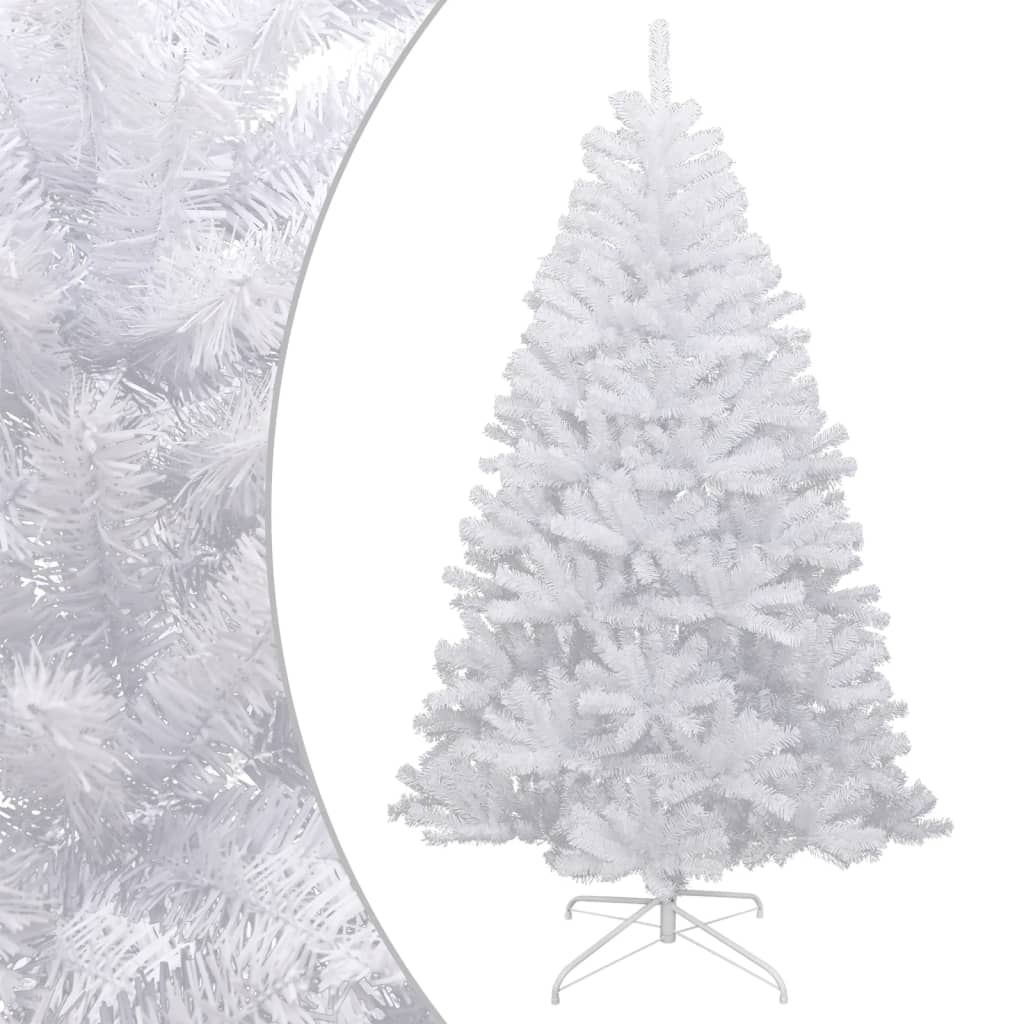 Vidaxl Kunstkerstboom avec des charnières et de la neige 240 cm