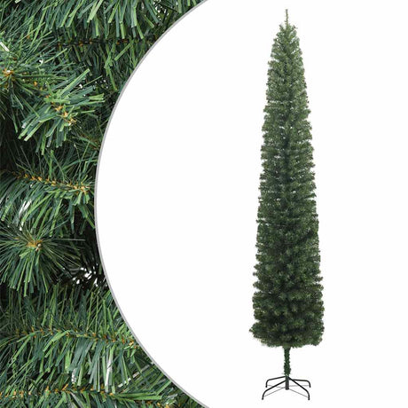 Vidaxl kunstkerstboom étroit avec un PVC standard de 270 cm