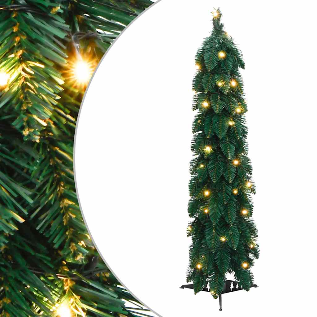 VidaXL Sapin de Noël artificiel avec éclairage 45 LED 90 cm