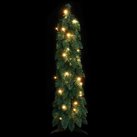 VidaXL Sapin de Noël artificiel avec éclairage 45 LED 90 cm