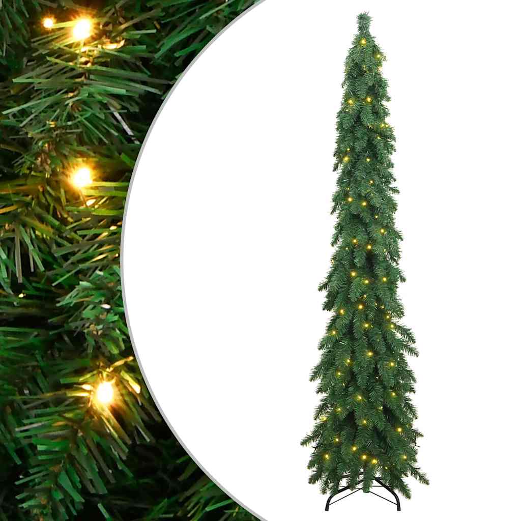 Vidaxl kunstkerstboom z oświetleniem 130 diod LED 210 cm