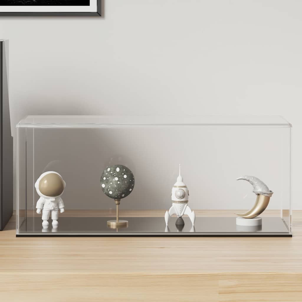 VidaXL vitrine transparent 34x16x14 cm acrylique