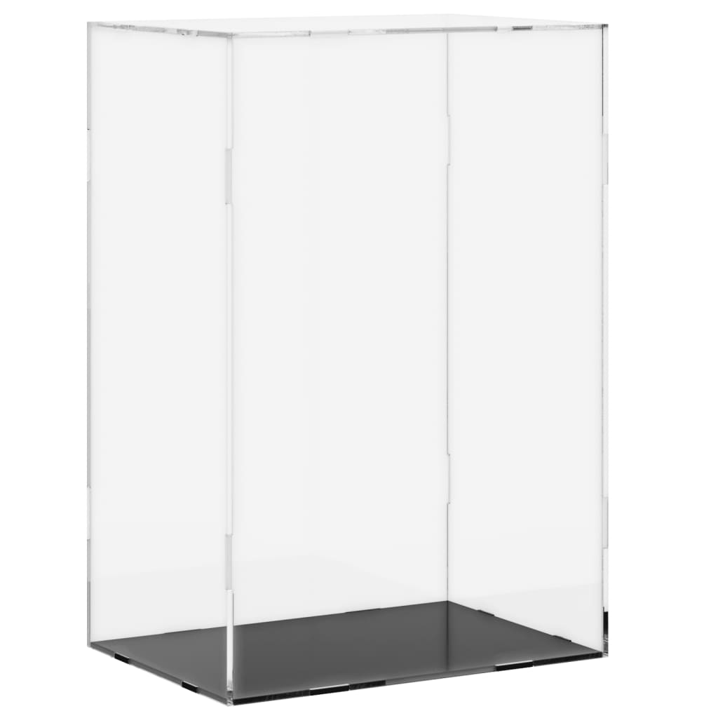 Vidaxl displaybox transparent 17x12x25 cm acrylique