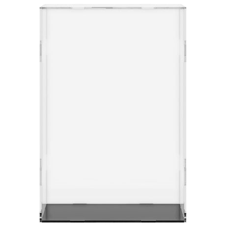 Vidaxl displaybox transparent 17x12x25 cm acrylique