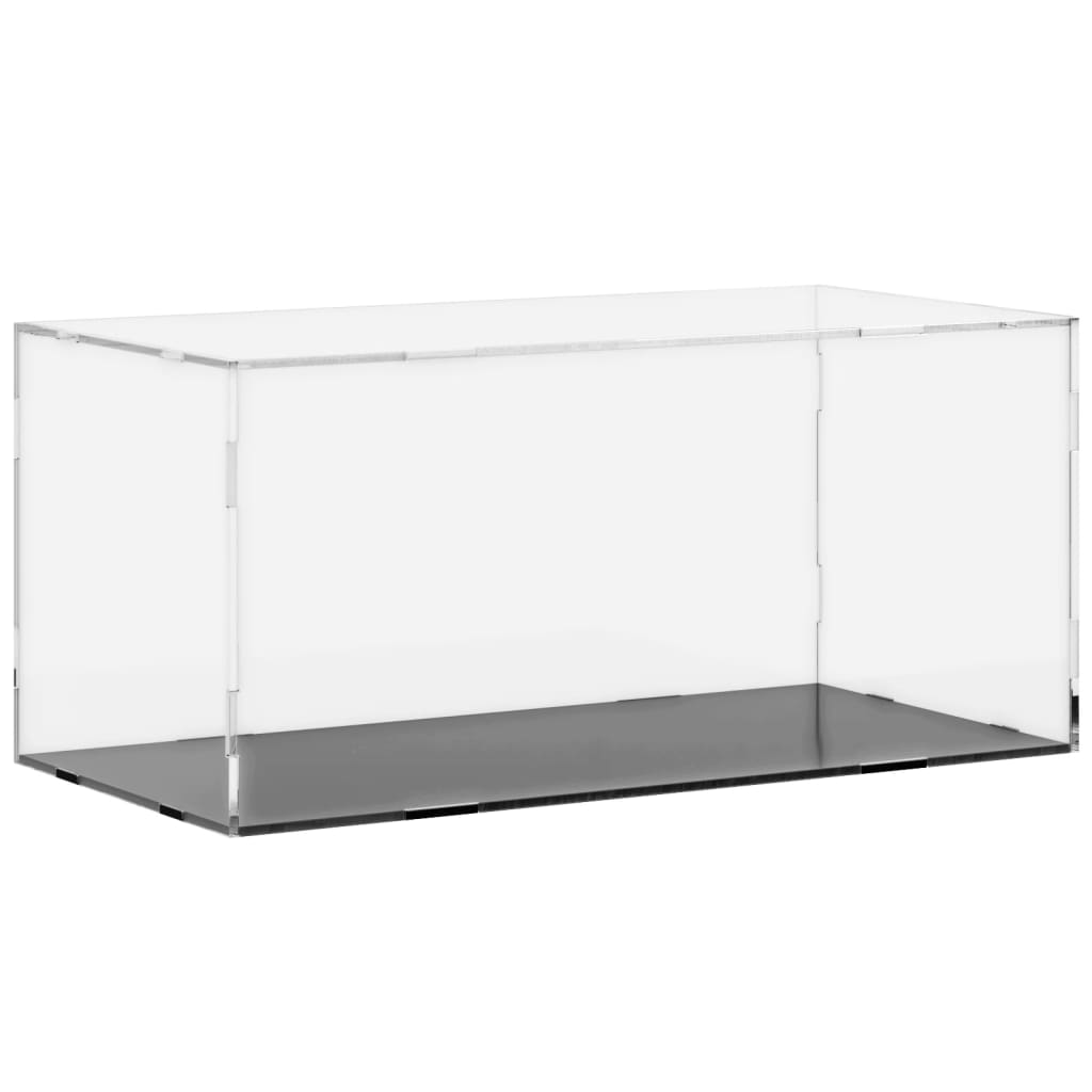 Vidaxl vitrine transparant 24x12x11 cm acryl