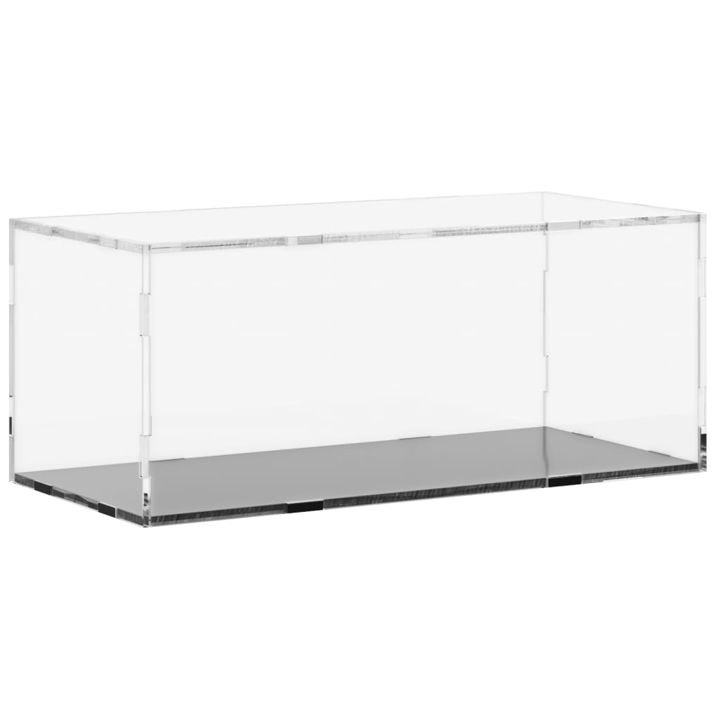 Vidaxl vitrine transparant 34x16x14 cm acryl