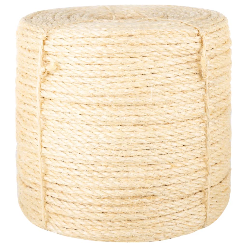 Corde vidaxl 6 mm 25 m 100% sisal