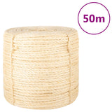 Vidaxl tau 6 mm 50 m 100% sisal