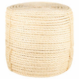 Vidaxl reb 8 mm 50 m 100% sisal